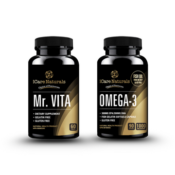 Mr. Vita + Omega 3 Supplement Bundle
