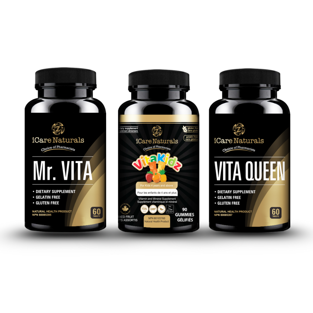 Family Bundle: Mr Vita + Vita Queen + Vita Kidz
