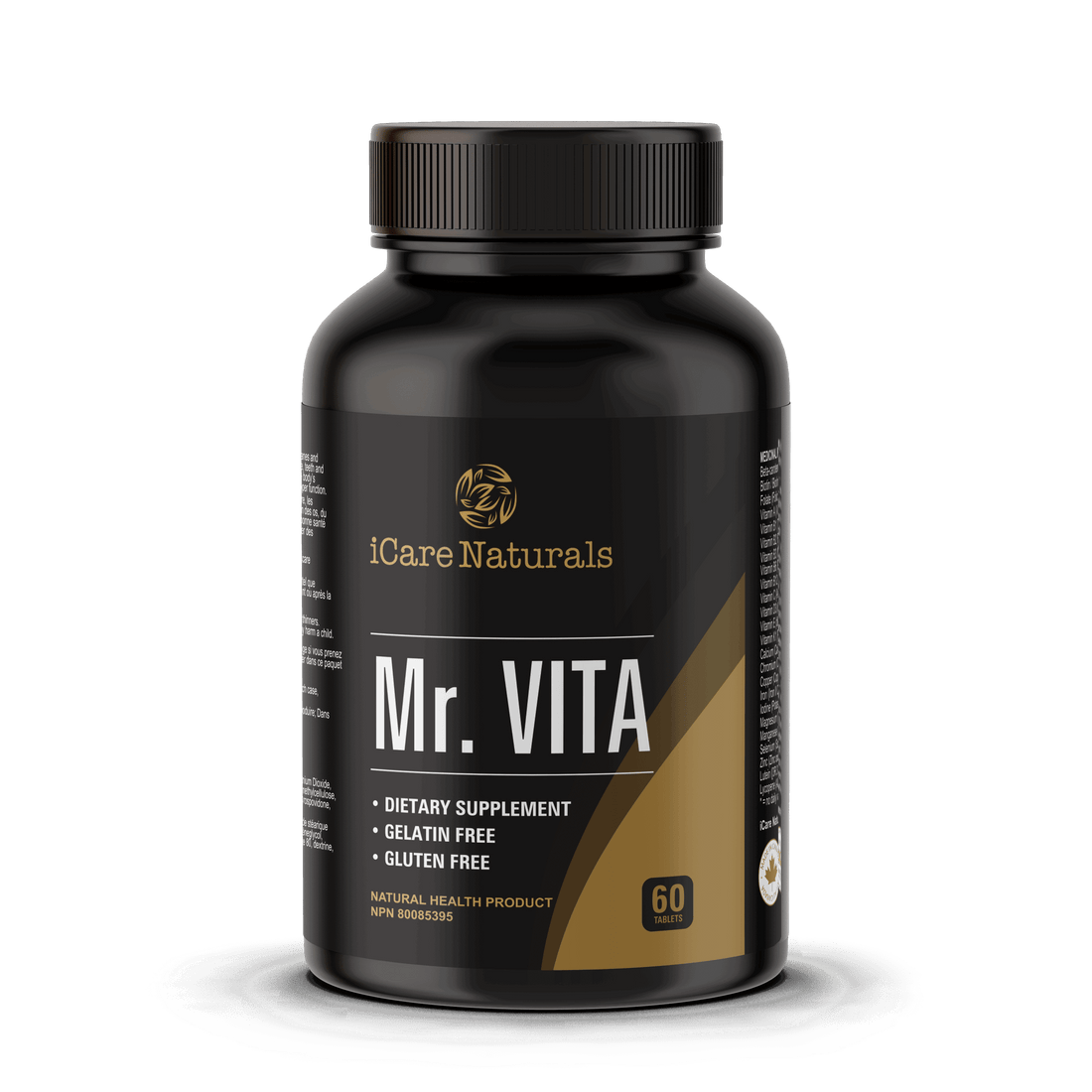 Mr Vita - Men's Multivitamin - Helps Build Immune System - Halal, Vegetarian Friendly, Gluten-Free