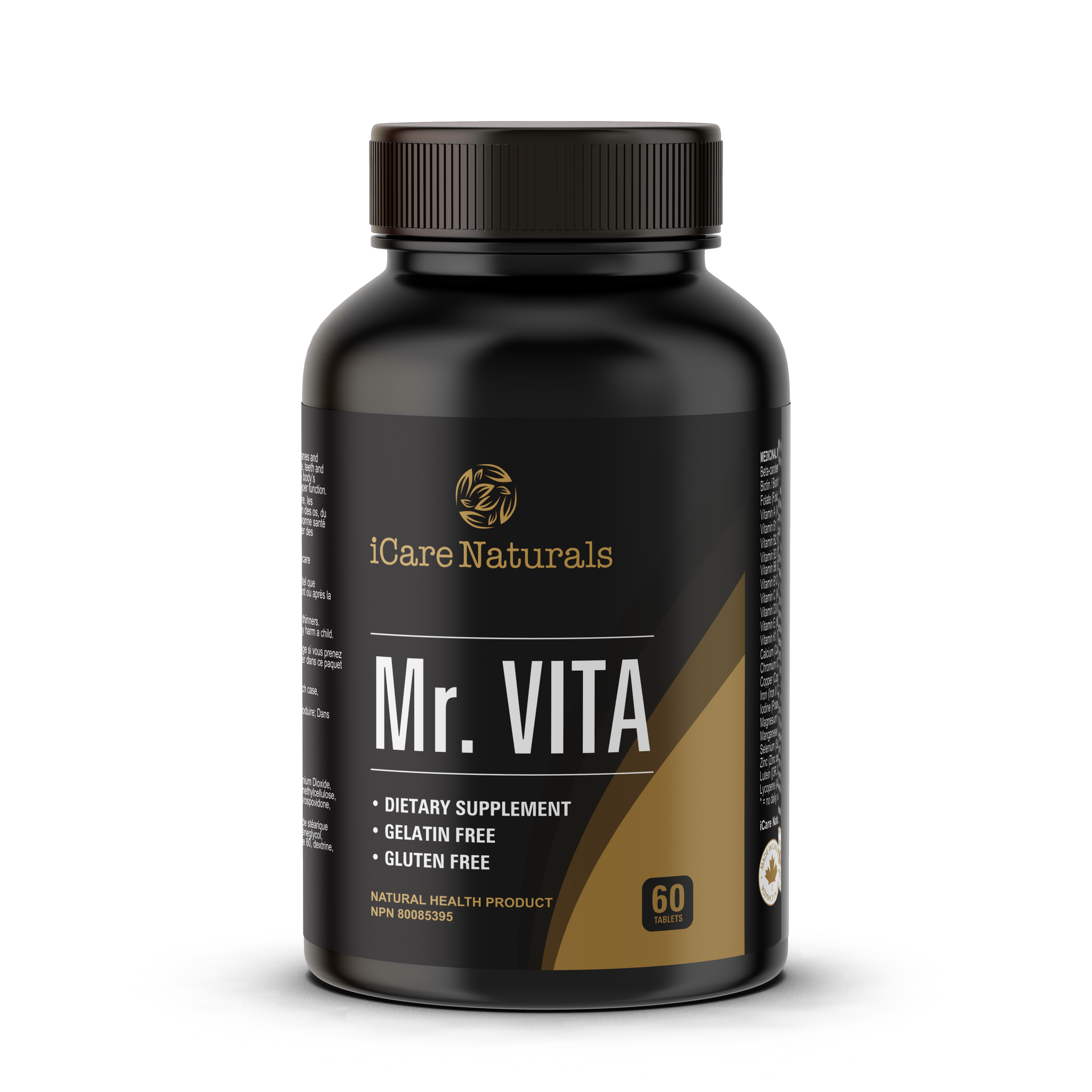 Mr Vita - Men's Multivitamin - Helps Build Immune System - Halal, Vegetarian Friendly, Gluten-Free
