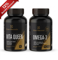 Vita Queen + Omega 3 Supplement Bundle