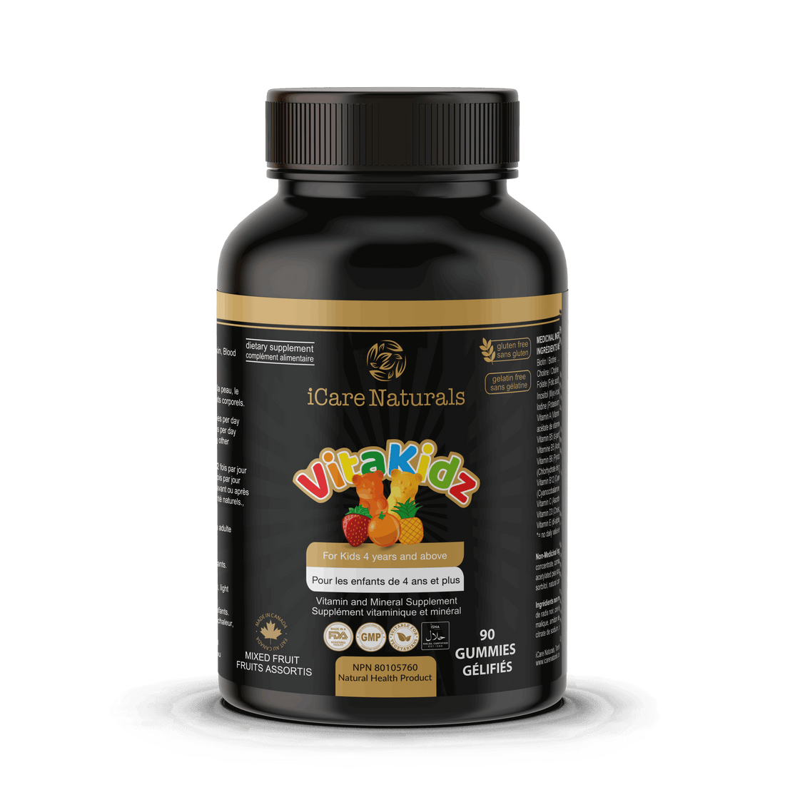 VitaKidz - Multivitamin Gummies for kids - Halal Gummies, Gluten-Free.