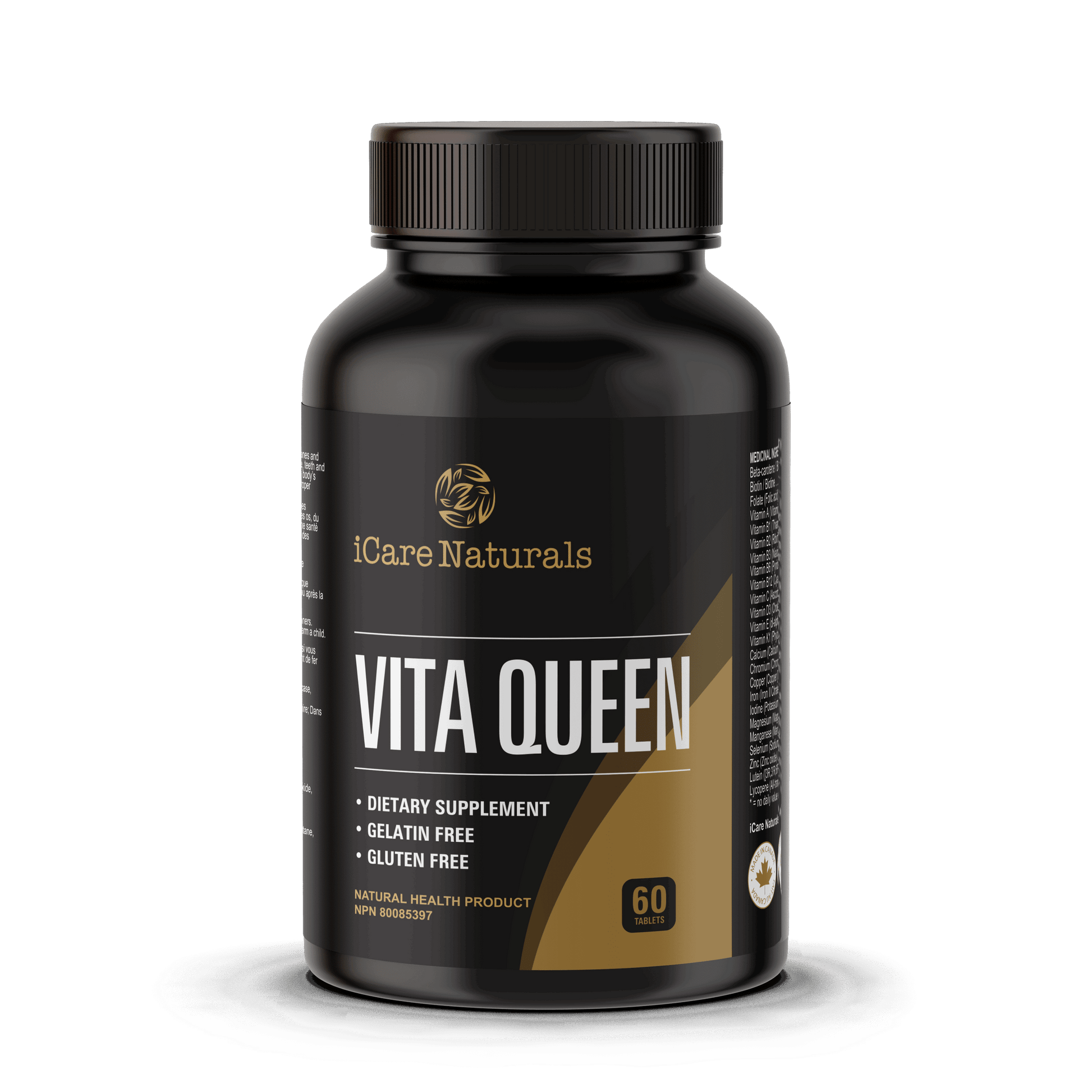 Vita Queen - Women's Multivitamin - Helps Build Immune System - Halal, Vegetarian Friendly, Gluten-Free