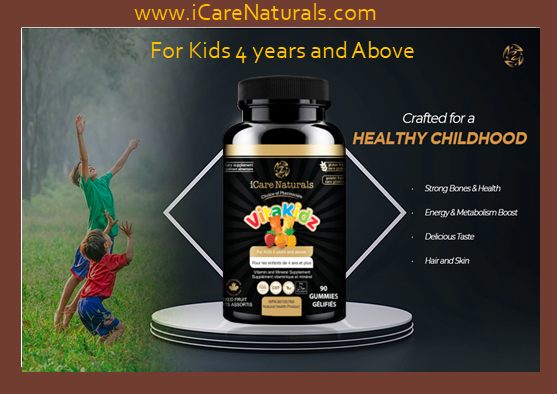 VitaKidz - Multivitamin Gummies for kids - Halal Gummies, Gluten-Free.