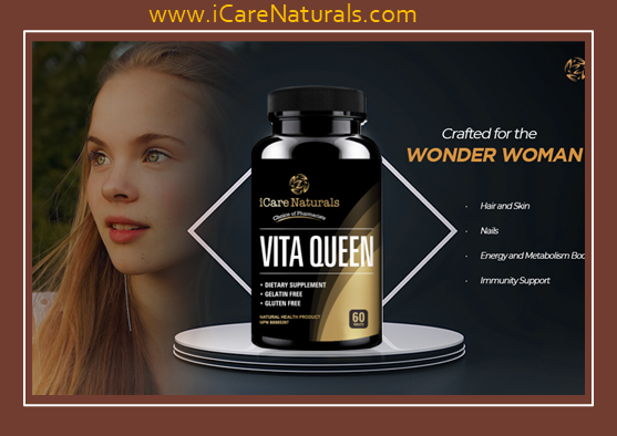 Vita Queen - Women's Multivitamin - Helps Build Immune System - Halal, Vegetarian Friendly, Gluten-Free