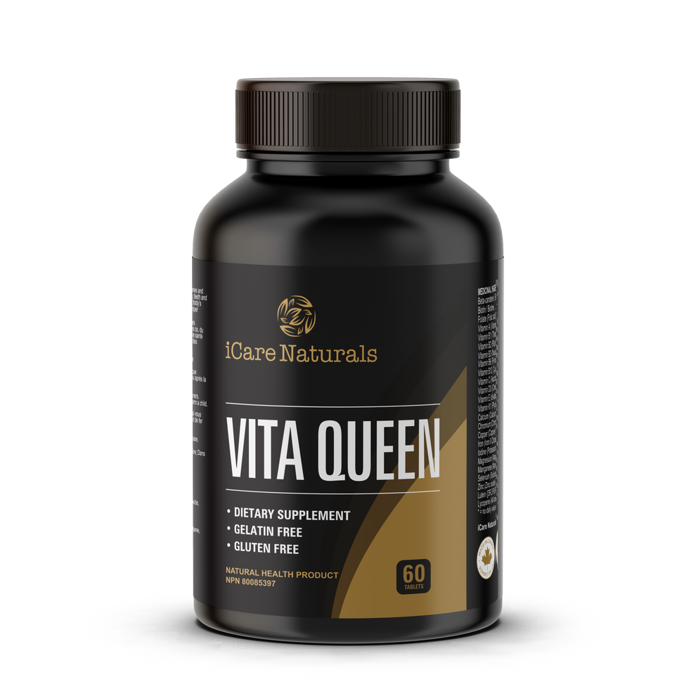 Vita Queen - Women's Multivitamin - Helps Build Immune System - Halal, Vegetarian Friendly, Gluten-Free