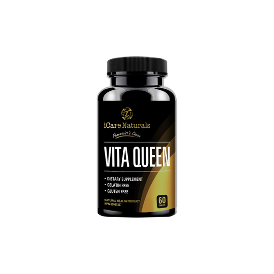 Vita Queen - Women's Multivitamin - Helps Build Immune System - Halal, Vegetarian Friendly, Gluten-Free