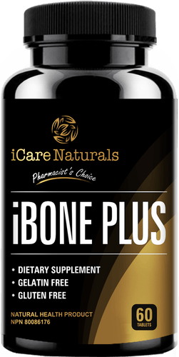 Multivitamins for Bones, Hair, Nails & Skin - Contains Calcium, Magnesium, Vitamin D3, Zinc and Plus - Halal, Gluten-free Multivitamin iCare Naturals 