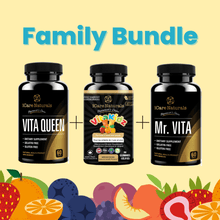 Load image into Gallery viewer, Family Bundle: Mr Vita + Vita Queen + Vita Kidz - iCare Naturals
