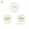 Omega 3 Fish Oil Supplements Canada - Halal, Fish Gelatin Softgel Capsule, Gluten Free, EPA/DHA Supplement - 1000 mg - 90 softgel - iCare Naturals