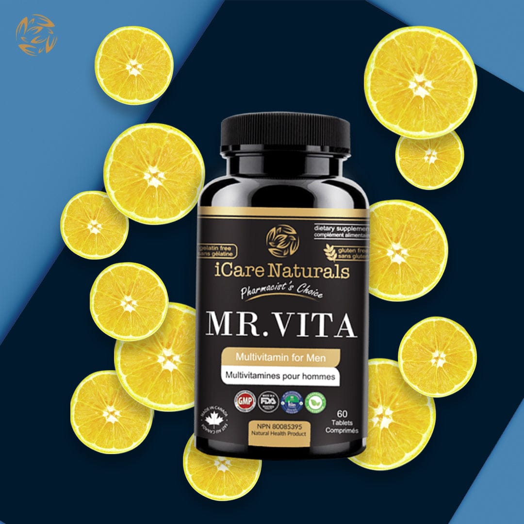 Mr. Vita + Omega 3 Supplement Bundle - iCare Naturals