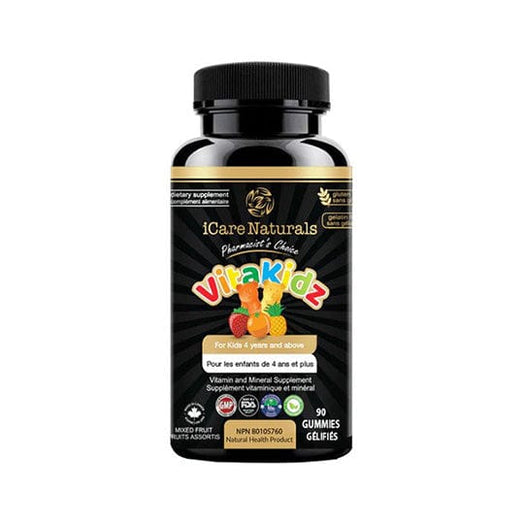 VitaKidz - Multivitamin Gummies for kids - Halal Gummies, Gluten-Free. Multivitamin iCare Naturals 